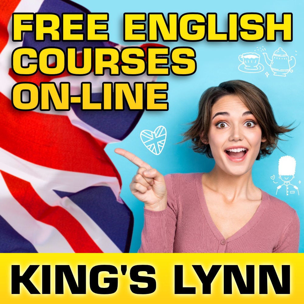 FREE English course on-line in KING'S LYNN
