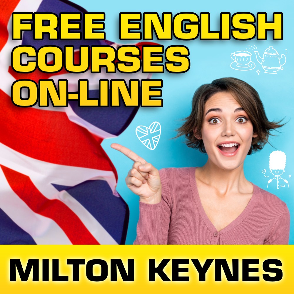 FREE English course on-line in MILTON KEYNES