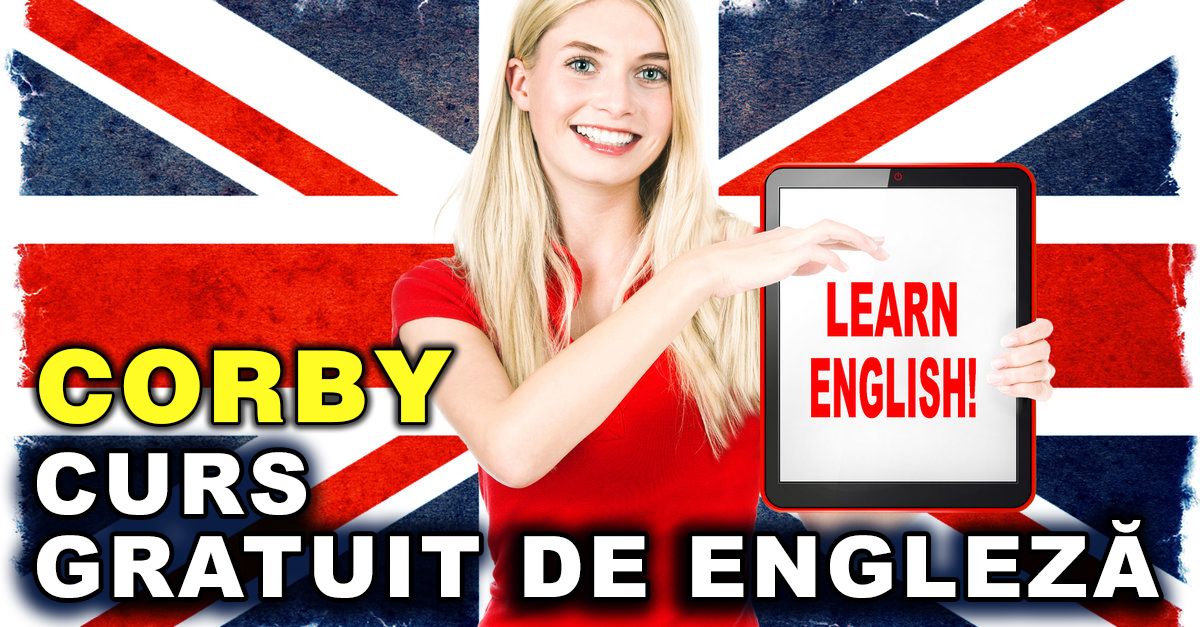 Curs de ENGLEZĂ online GRATUIT în CORBY
