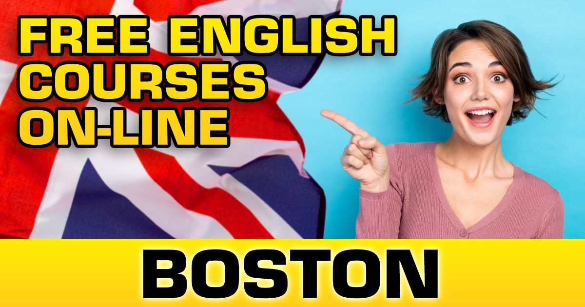 FREE English course on-line in BOSTON