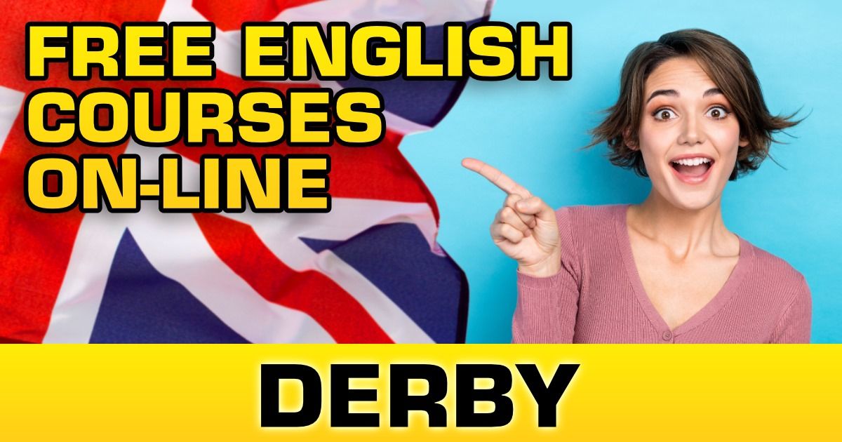 FREE English course on-line in DERBY